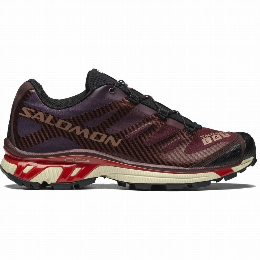 Salomon Xt-4 Trailová Bežecká Obuv Panske Bordove |LZW102DO|